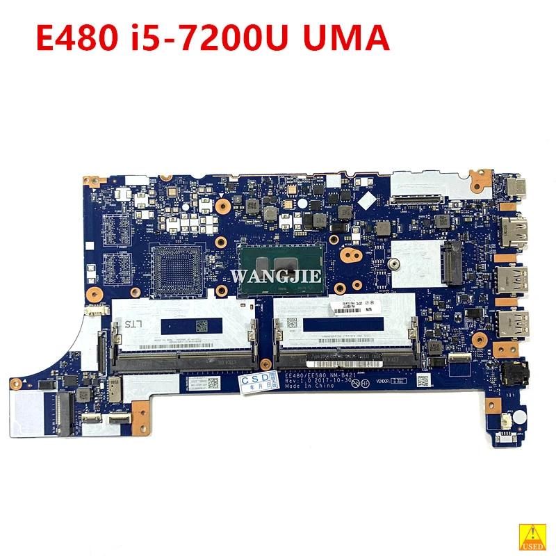  ũе E480 ߰ Ʈ , SR342 I5-7200U i3-7020GMA, DDR4 01LW183 02DC206 EE480 EE580 NM-B421, 100% ۵